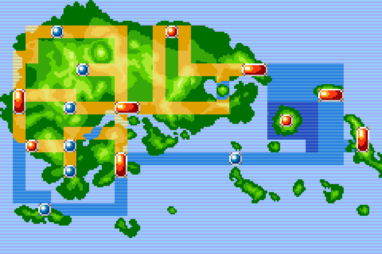 Mapa da Região